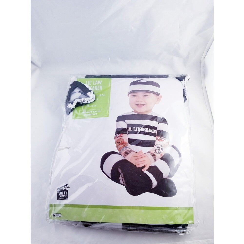 Lil' Law Breaker Halloween Costume Infant 12-24 Months